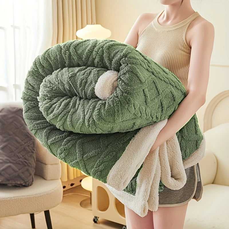 Ultra Soft Faux Fur Weighted Blanket