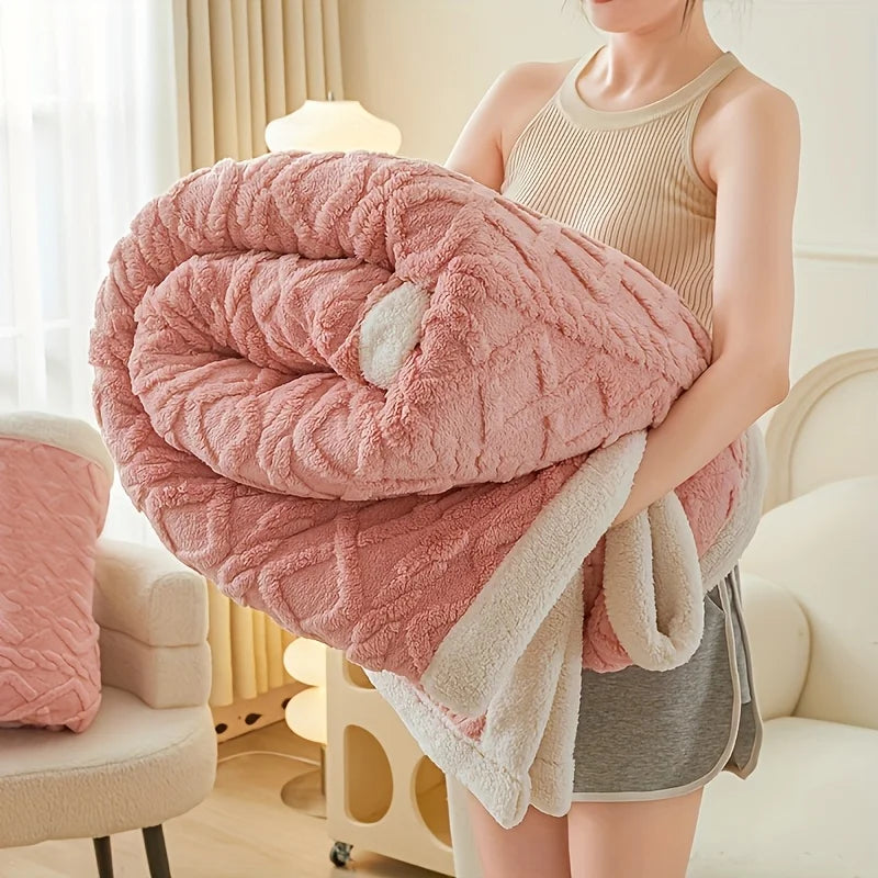 Ultra Soft Faux Fur Weighted Blanket
