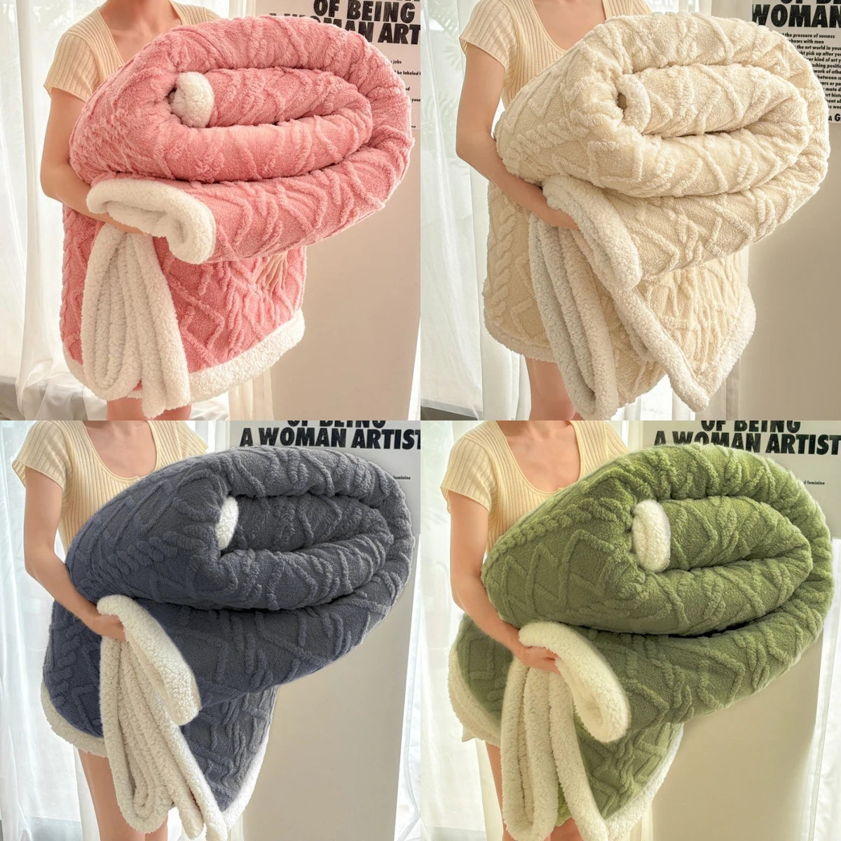 Ultra Soft Faux Fur Weighted Blanket