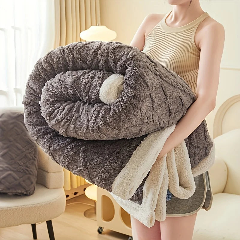Ultra Soft Faux Fur Weighted Blanket