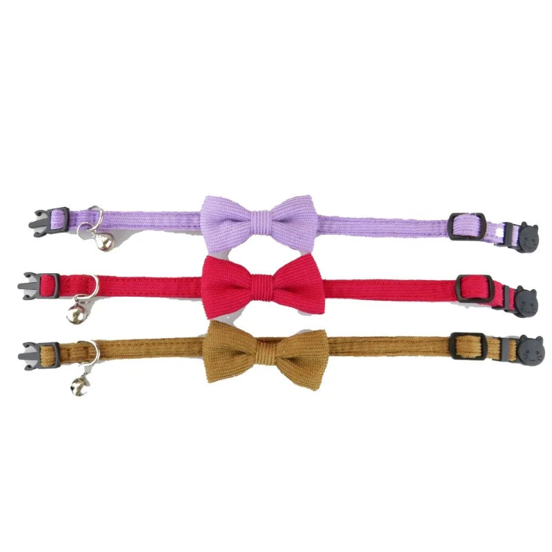 Personalized Adjustable Pet Bow Collar