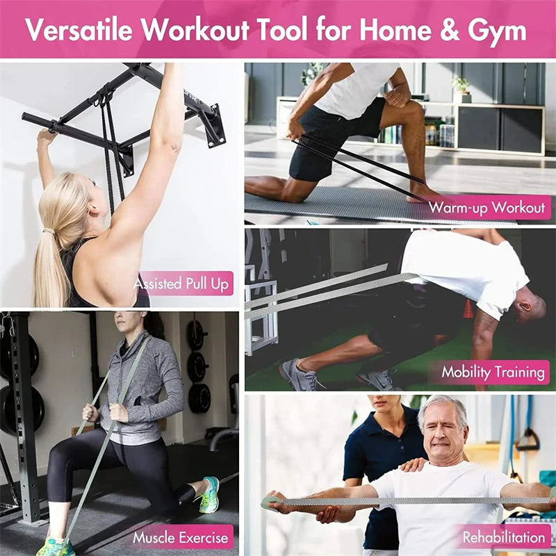 3-Piece Fabric Resistance Bands Set