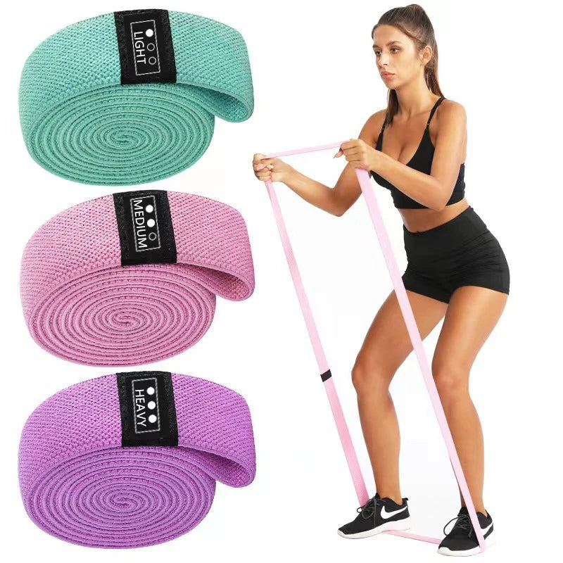 3-Piece Fabric Resistance Bands Set