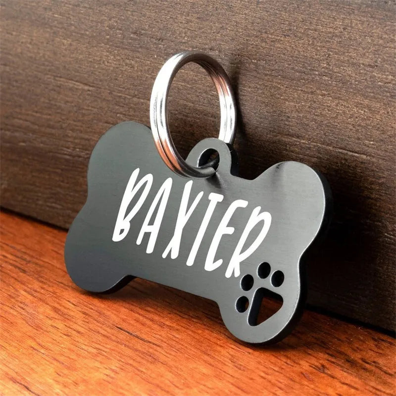 Personalized Stainless Steel Pet Key Chain