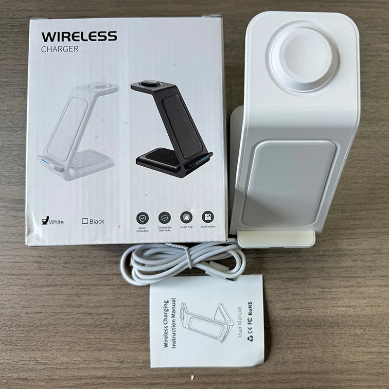 3-in-1 Fast Wireless Charging Dock