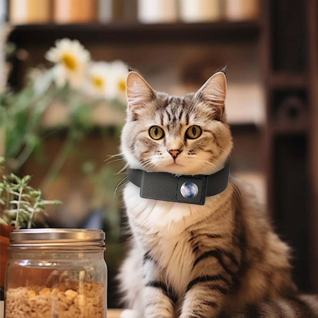 Portable Pet Collar Camera