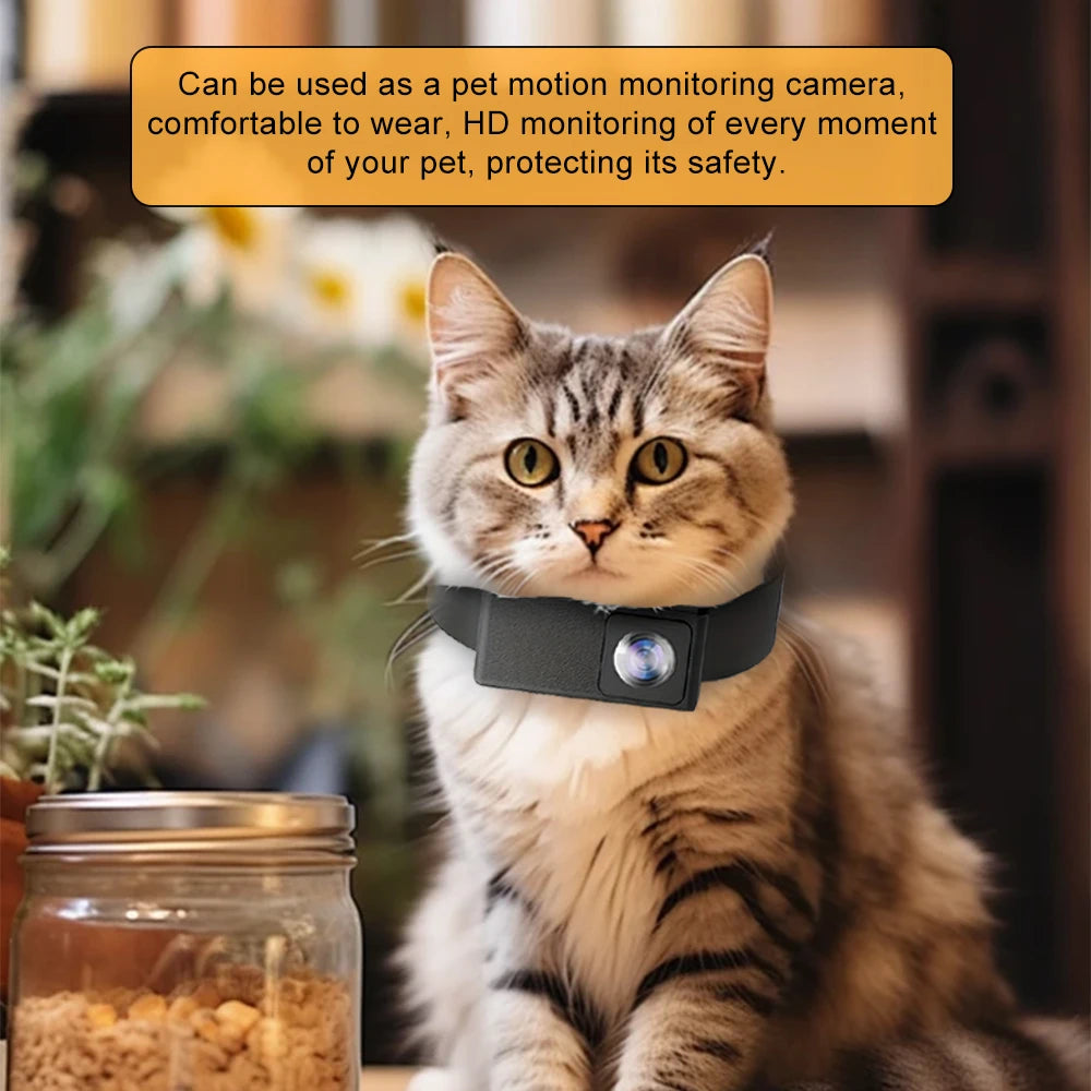 Portable Pet Collar Camera