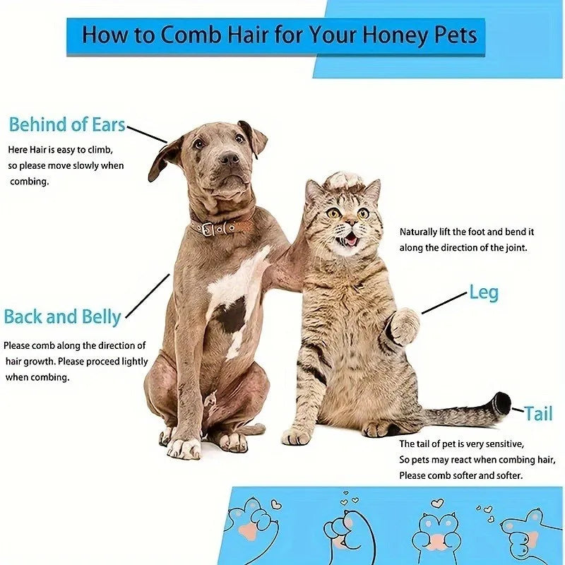 Pet Hair Grooming Comb