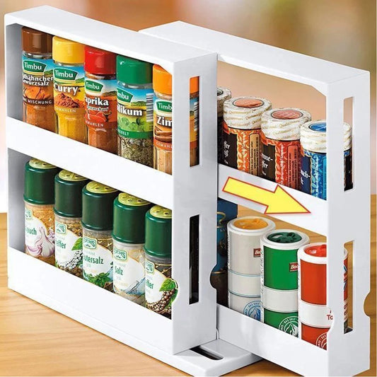 Spice Rack Kitchen Organizer