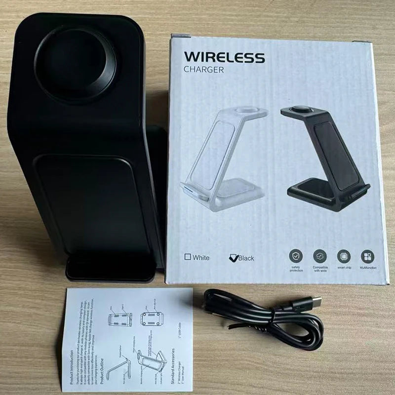 3-in-1 Fast Wireless Charging Dock
