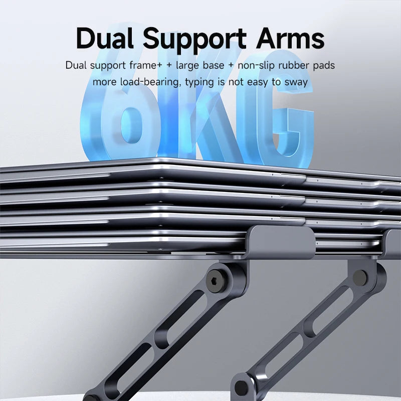 Ergonomic Desk Adjustable Laptop Riser Stand